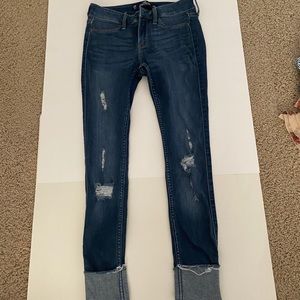 Hollister crop jeans